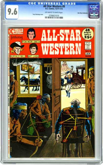 CGC Graded Comics - All Star Western #9 (CGC)