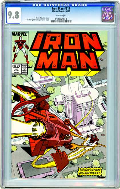CGC Graded Comics - Iron Man #217 (CGC)