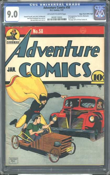 CGC Graded Comics - Adventure Comics #58 (CGC)
