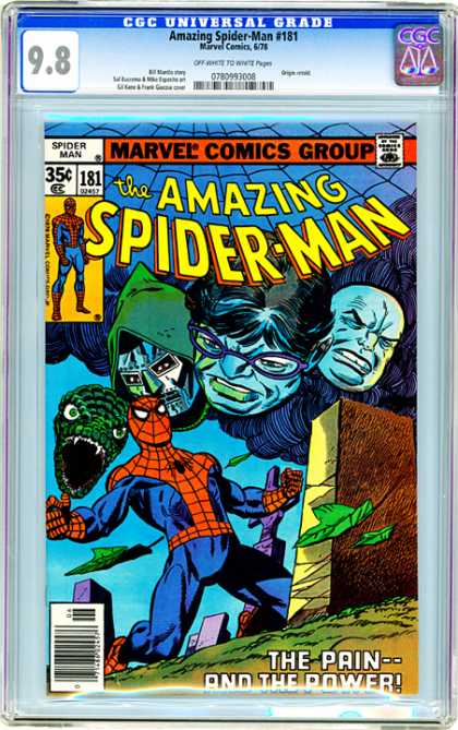 CGC Graded Comics - Amazing Spider-Man #181 (CGC)