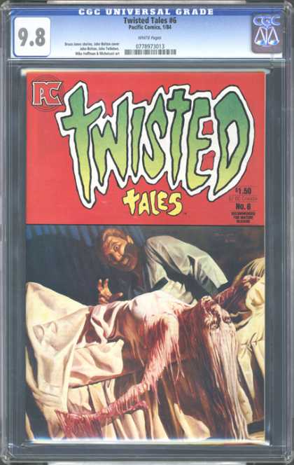 CGC Graded Comics - Twisted Tales #6 (CGC) - Twisted - Tales - Monster - Man - Bed
