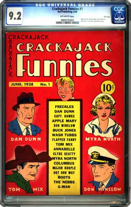 CGC Graded Comics - Crackajack Funnies #1 (CGC)