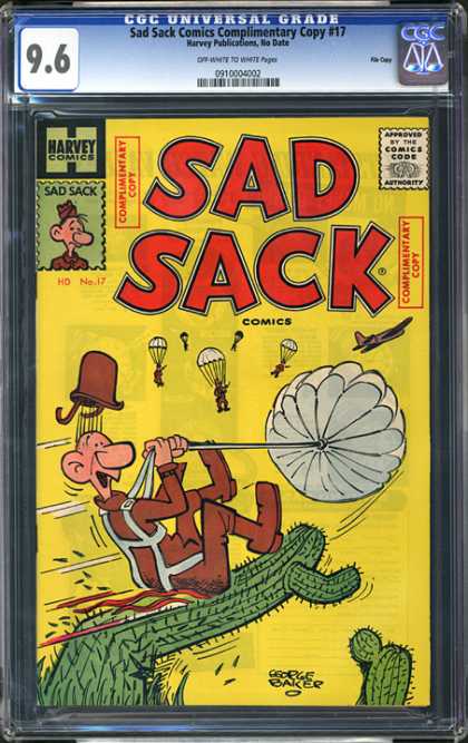 CGC Graded Comics - Sad Sack Comics Complimentary Copy #17 (CGC)