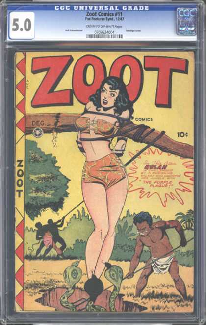CGC Graded Comics - Zoot Comics #11 (CGC) - Lady - Girl - Woman - Man