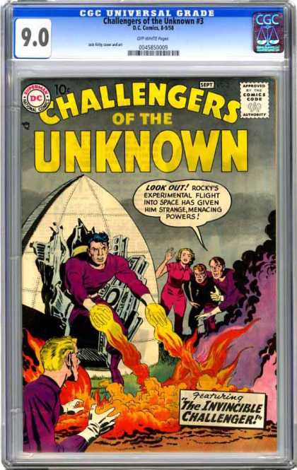 CGC Graded Comics - Challengers of the Unknown #3 (CGC)