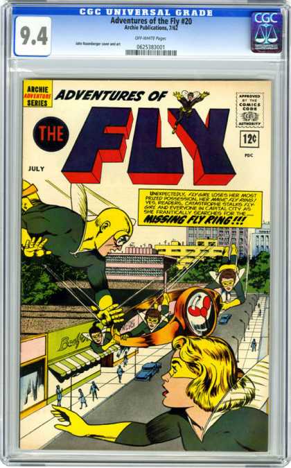 CGC Graded Comics - Adventures of the Fly #20 (CGC)