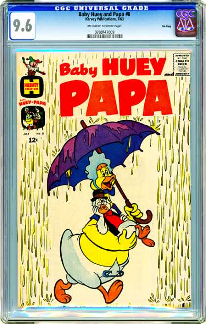 CGC Graded Comics - Baby Huey and Papa #8 (CGC)