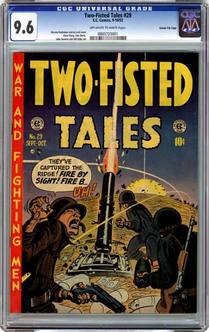 CGC Graded Comics - Two-Fisted Tales #29 (CGC)