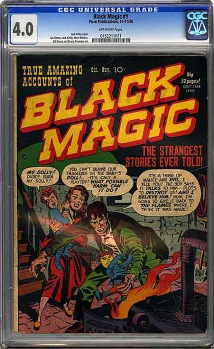 CGC Graded Comics - Black Magic #1 (CGC)