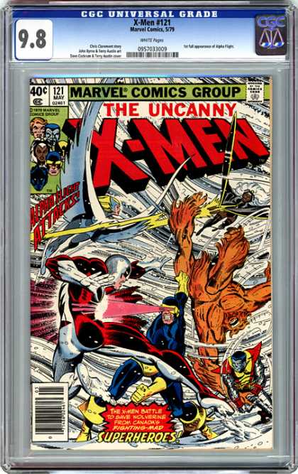 CGC Graded Comics - X-Men #121 (CGC)