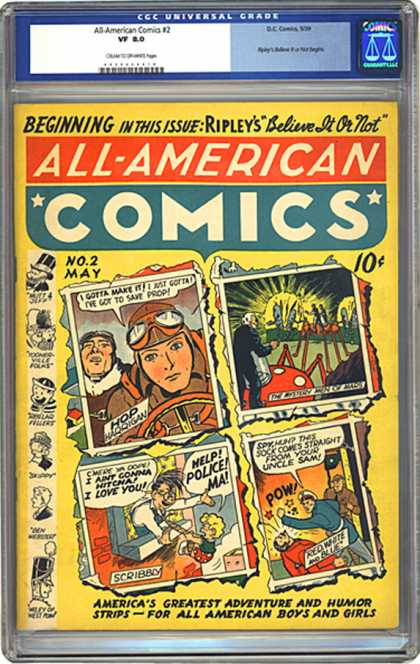CGC Graded Comics - All-American Comics #2 (CGC)