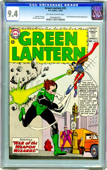 CGC Graded Comics - Green Lantern #25 (CGC)
