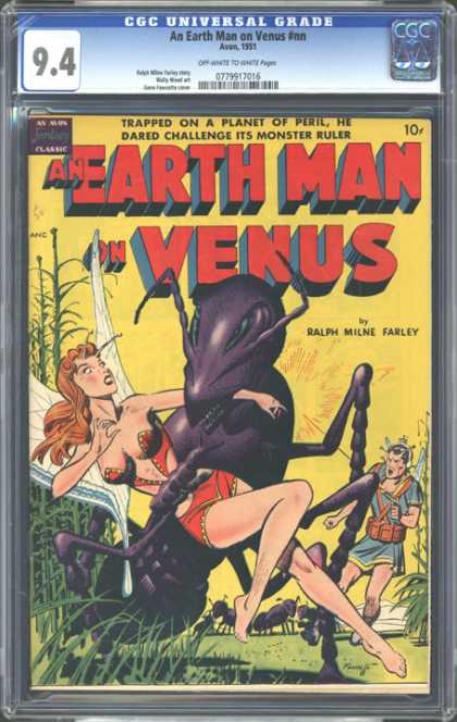 CGC Graded Comics - An Earth Man on Venus #nn (CGC) - Avon - An Earth Man On Venus - Ant - Ralph Milne Farley - Grass