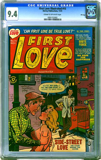 CGC Graded Comics - First Love Illustrated #15 (CGC)