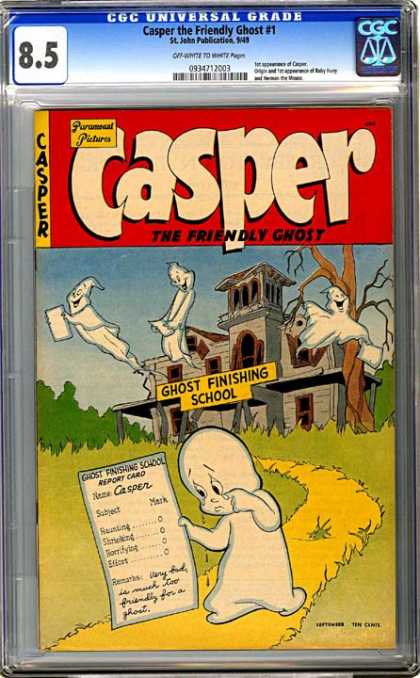 CGC Graded Comics - Casper the Friendly Ghost #1 (CGC)