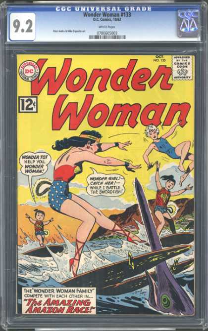 CGC Graded Comics - Wonder Woman #133 (CGC)