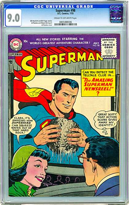 CGC Graded Comics - Superman #98 (CGC)