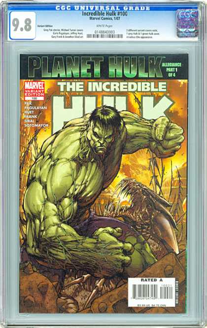 CGC Graded Comics - Incredible Hulk #100 (CGC)