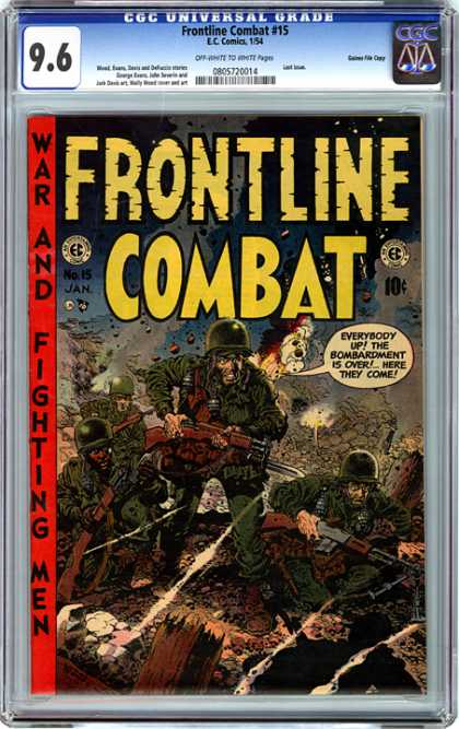 CGC Graded Comics - Frontline Combat #15 (CGC)