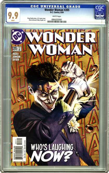 CGC Graded Comics - Wonder Woman #205 (CGC)