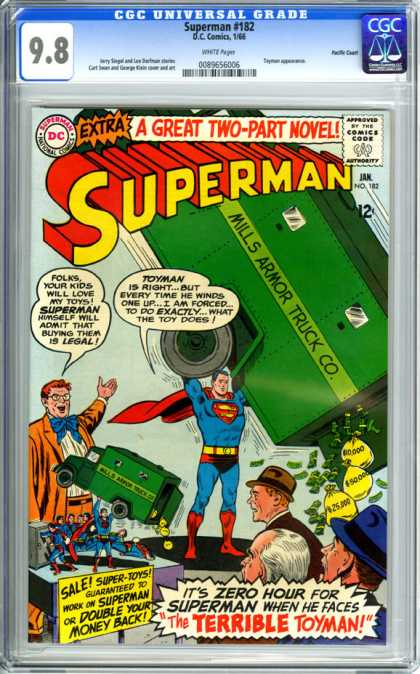 CGC Graded Comics - Superman #182 (CGC)