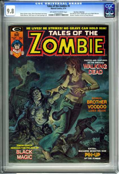 CGC Graded Comics - Tales of the Zombie #5 (CGC)