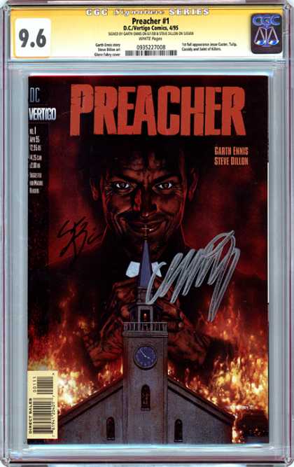 CGC Graded Comics - Preacher #1 (CGC)