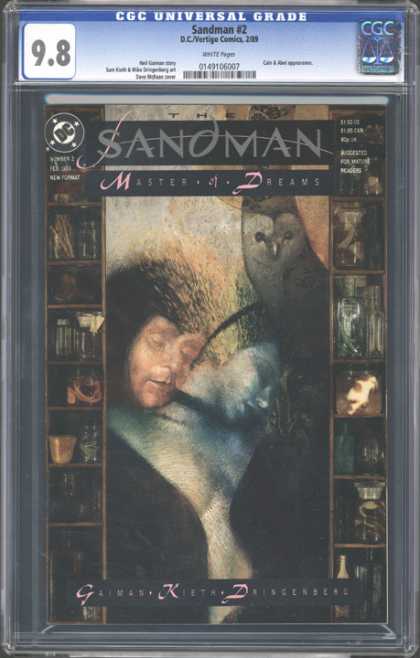 CGC Graded Comics - Sandman #2 (CGC) - Sandman - Master Of Dreams - Man - Owl - Woman