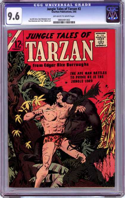 CGC Graded Comics - Jungle Tales of Tarzan #2 (CGC)