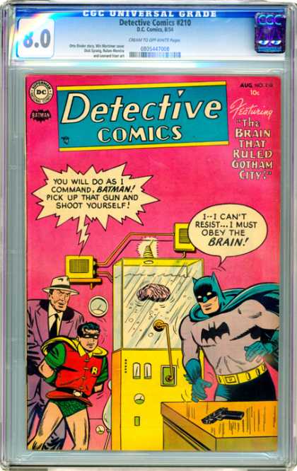 CGC Graded Comics - Detective Comics #210 (CGC)