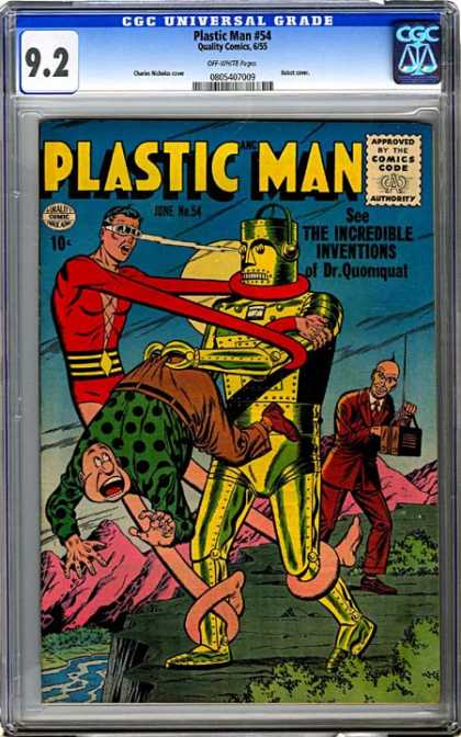 CGC Graded Comics - Plastic Man #54 (CGC)