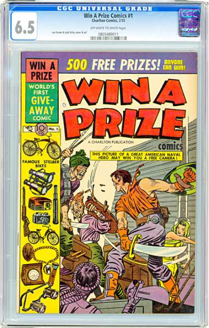 CGC Graded Comics - Win A Prize Comics #1 (CGC)