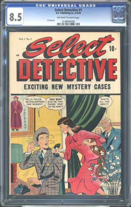CGC Graded Comics - Select Detective #1 (CGC)