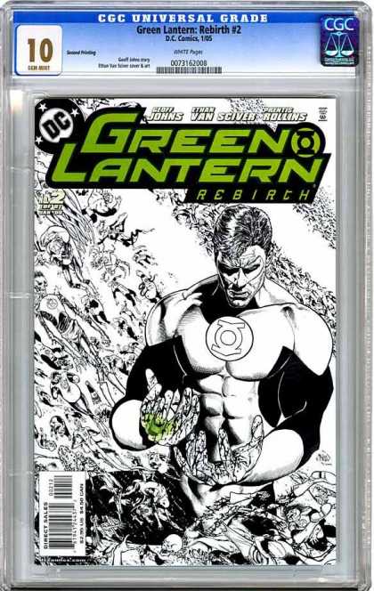 CGC Graded Comics - Green Lantern: Rebirth #2 (CGC) - Superhero - Strong Man - Armor - Thingd - Sand