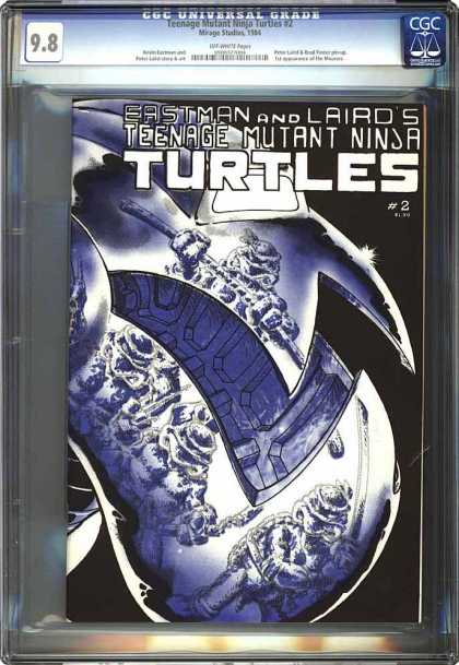 CGC Graded Comics - Teenage Mutant Ninja Turtles #2 (CGC)