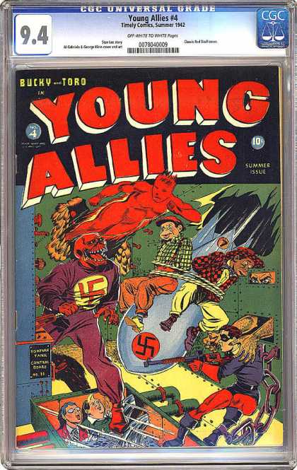 CGC Graded Comics - Young Allies #4 (CGC)