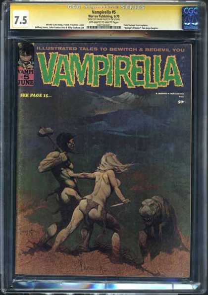 CGC Graded Comics - Vampirella #5 (CGC)