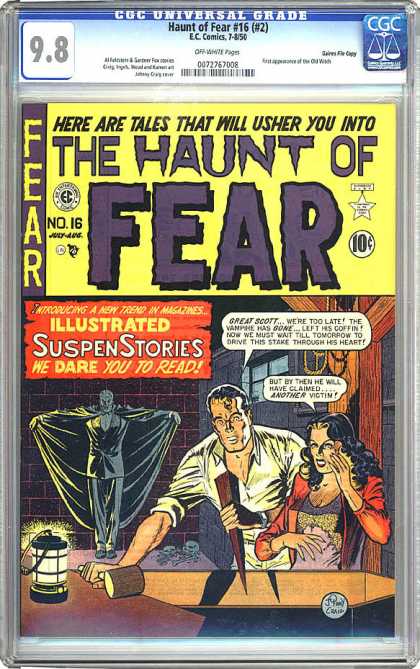 CGC Graded Comics - Haunt of Fear #16 (#2) (CGC)
