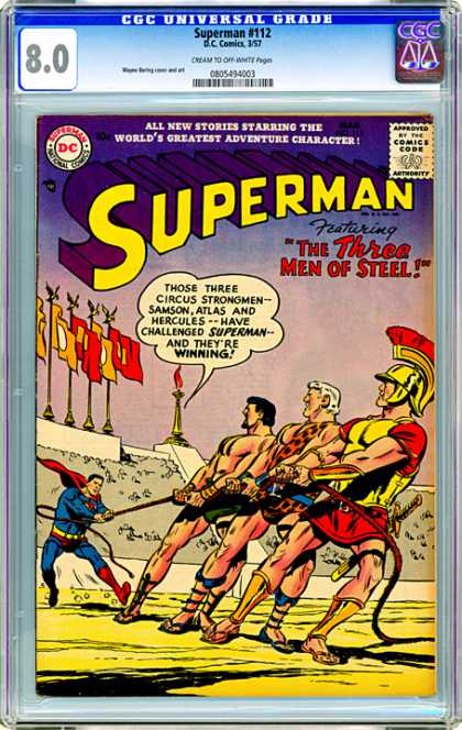 CGC Graded Comics - Superman #112 (CGC)