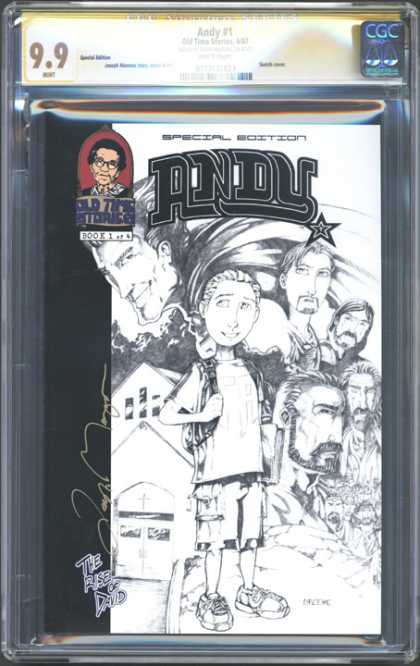 CGC Graded Comics - Andy #1 (CGC) - Old Times Stories - Andy - Special Edition - The Rise Of David - Cross
