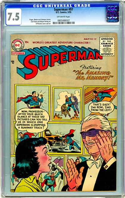 CGC Graded Comics - Superman #97 (CGC)