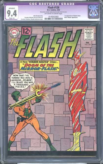 CGC Graded Comics - Flash #126 (CGC)