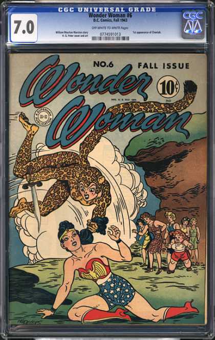 CGC Graded Comics - Wonder Woman #6 (CGC)
