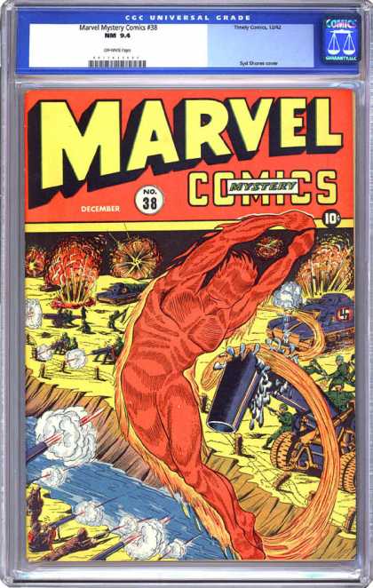 CGC Graded Comics - Marvel Mystery Comics #38 (CGC)