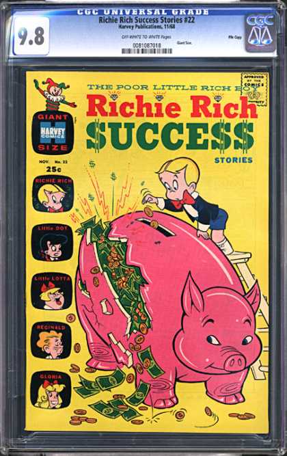 CGC Graded Comics - Richie Rich Success Stories #22 (CGC)