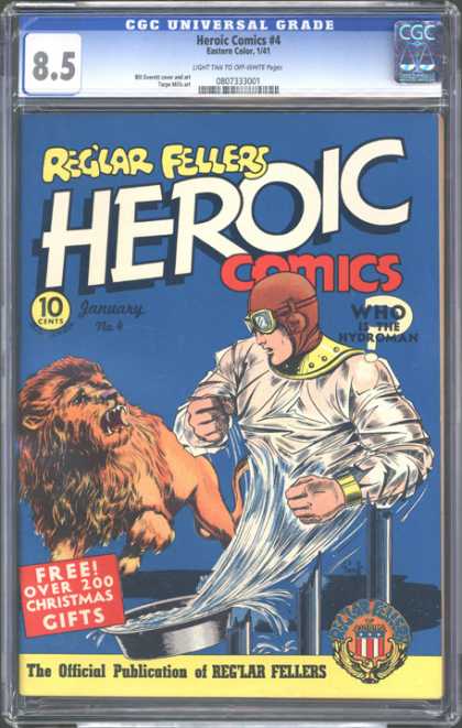 CGC Graded Comics - Heroic Comics #4 (CGC)