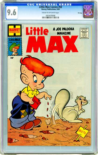 CGC Graded Comics - Little Max Comics #53 (CGC)
