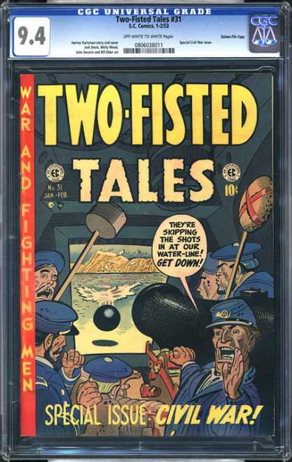 CGC Graded Comics - Two-Fisted Tales #31 (CGC)