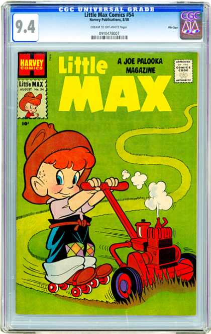 CGC Graded Comics - Little Max Comics #54 (CGC) - Little Max - Universal Grade - Child - Joe - Palooka