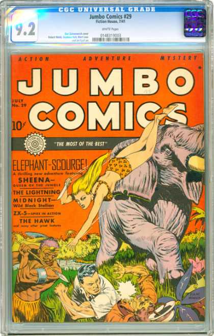 CGC Graded Comics - Jumbo Comics #29 (CGC)